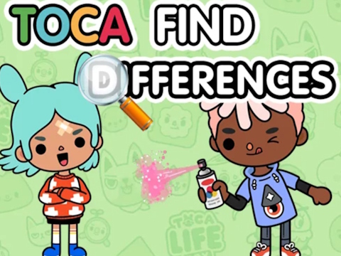 Spiel Toca Finden Sie die Unterschiede  Online