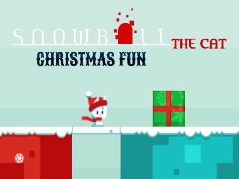 Spiel Schneeball, die Katze, Weihnachtsspaß  Online