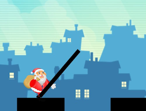 Spiel Weihnachtsmann-Stick  Online