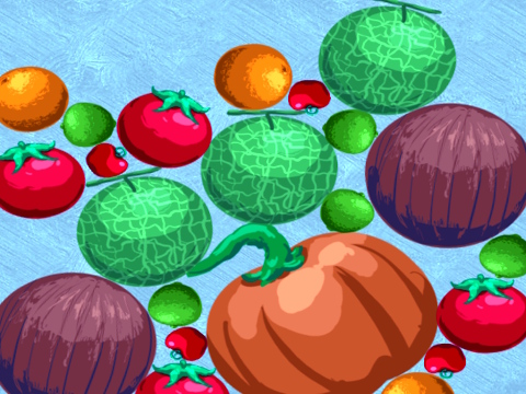 Spiel Ernte-Frucht-Mischung  Online