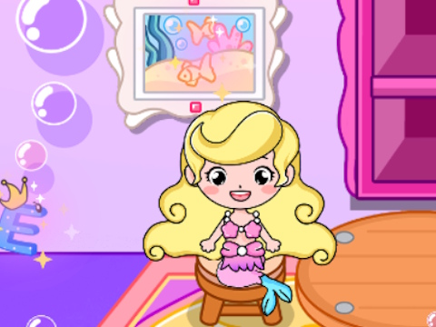 Spiel Meerjungfrau-Prinzessin Avater Castle  Online