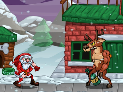 Spiel Geh zum Weihnachtsmann  Online