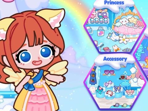 Spiel Prinzessin-Avatar-Welt  Online
