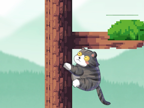 Spiel Endloser Katzenaufstieg  Online
