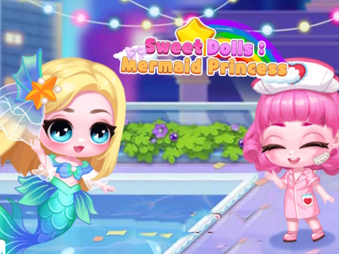 Spiel Süße Puppen: Meerjungfrauenprinzessin  Online