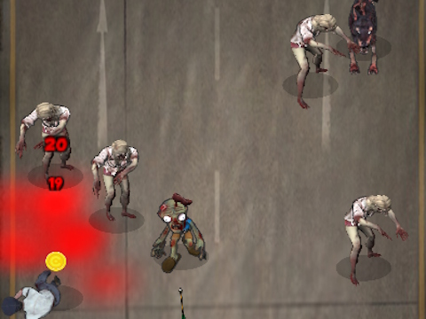 Spiel Überleben der Zombie-Verteidigung  Online