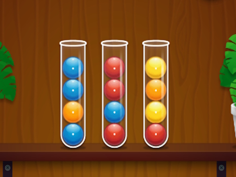 Spiel Buntes Sortierspiel  Online