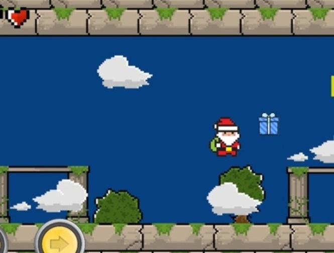 Spiel Retro-Weihnachtsmann  Online