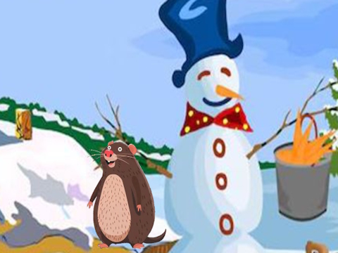 Spiel Paar entkommt dem verschneiten Land  Online