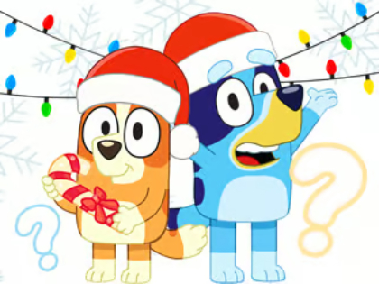 Spiel Kinderquiz: Blaues Weihnachtsquiz  Online