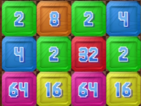 Spiel 2048: Holzblock  Online