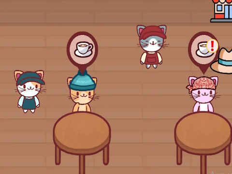 Spiel Katzencafé  Online