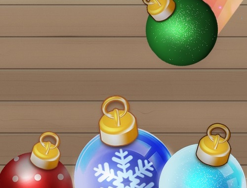 Spiel Connect Balls Neujahrsrätsel!  Online