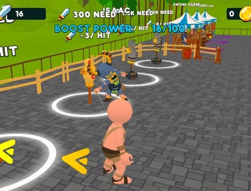 Spiel Schlacht der Ritter: Robby und Dragons  Online