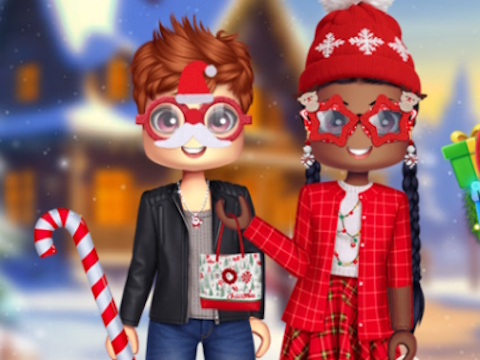 Spiel Roblox-Weihnachtskostüm  Online