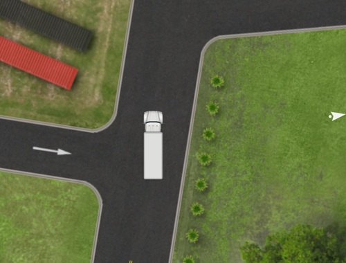 Spiel Parkplatz-Challenge-Truck  Online