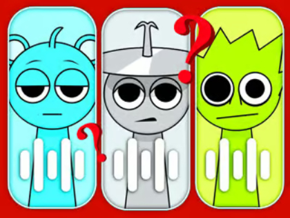 Spiel Kinderquiz: Errate den Sprunki  Online