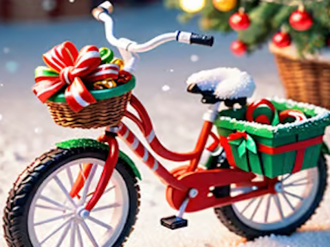 Spiel Weihnachts-Fahrradsalon  Online