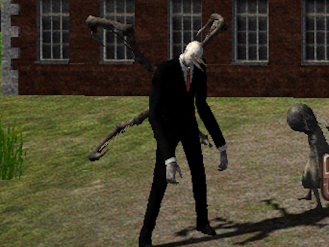 Spiel Slenderman in der Schule verloren  Online
