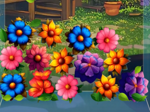 Spiel Blumen verschmelzen 2048  Online