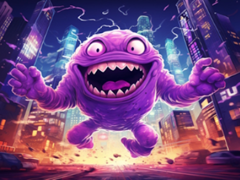 Spiel Grimace Shake Puzzle  Online