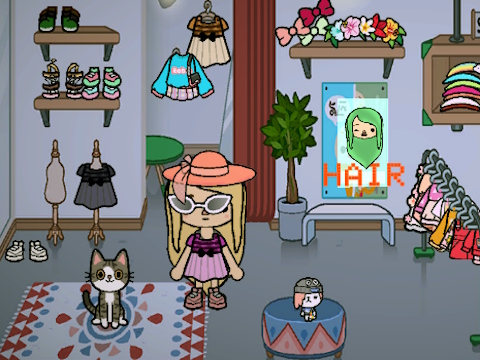Spiel Toca Boca-Fan: Verkleide Toca Boca  Online