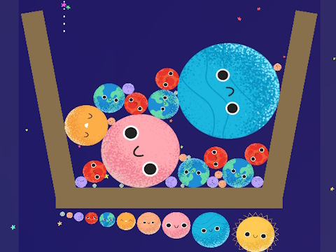 Spiel Planeten verschmelzen  Online