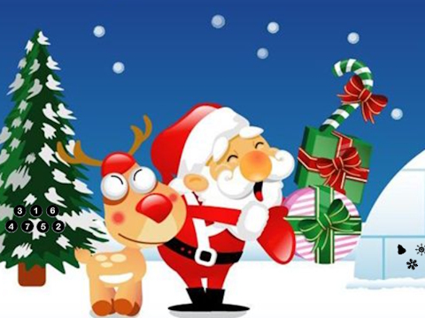 Spiel Rette die Weihnachtsmannfreunde  Online