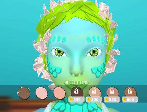 Spiel Monster Make-up 3D  Online