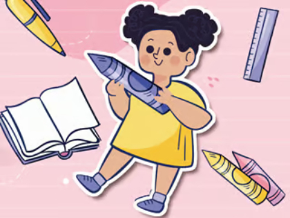 Spiel Kinderquiz: Schreibwarengeschichte  Online