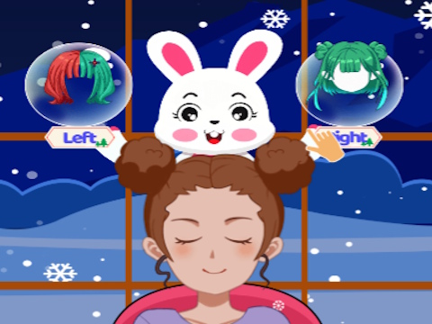 Spiel Links oder rechts – Weihnachtskostüm  Online