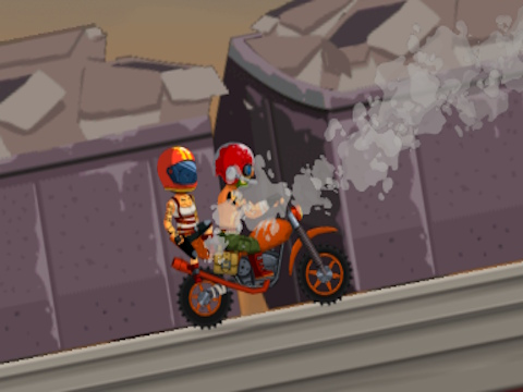 Spiel Moto x3M tot vorwärts Online
