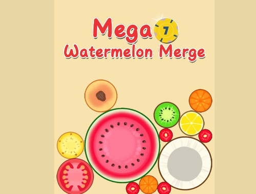 Spiel Mega-Wassermelonen-Zusammenführung  Online