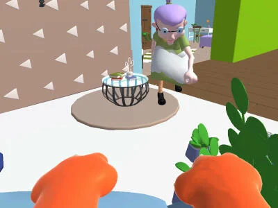 Spiel Katze und Oma  Online