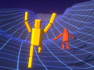 Spiel Ragdoll Runner: Lauf, aber zerbrich nicht!  Online