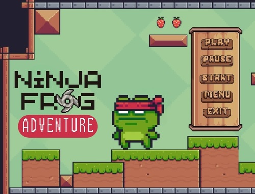 Spiel Ninja-Frosch-Abenteuer  Online
