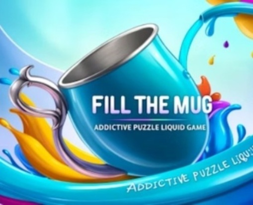 Spiel Füllen Sie das süchtig machende Puzzle-Flüssigkeitsspiel der Tasse  Online