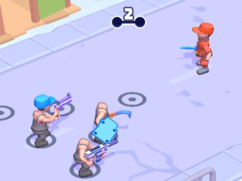 Spiel Squad Assembler: Rot gegen Blau  Online
