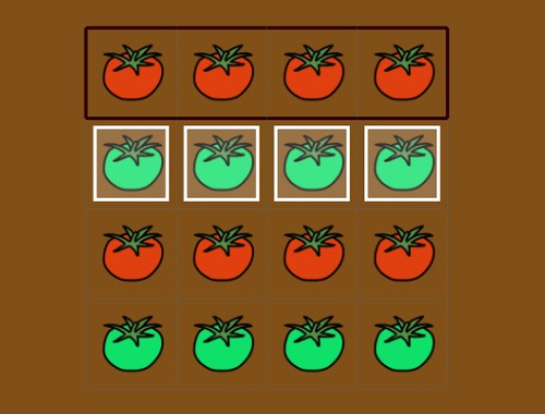 Spiel Tomate bemalen  Online