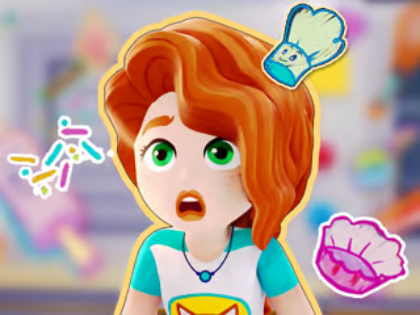 Spiel Puzzle: LEGO Friends Kitchen. Anzahl: Kinder mit Kindern  Online