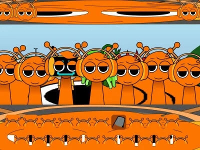 Spiel Sprunki-Wiederaufnahme: Oren-Virus  Online