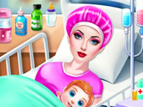 Spiel Schwangere Mutter Neugeborenenpflege  Online