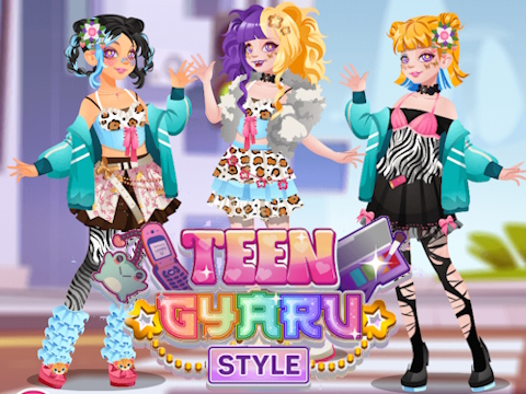 Spiel Teen Gyaru-Stil  Online