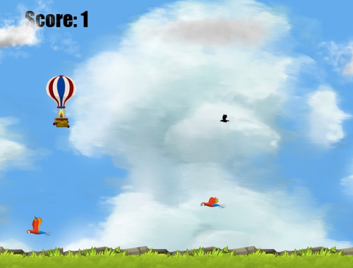Spiel Heißluftballon-Spiel 2  Online