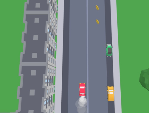 Spiel Königliche Auto-Münzenjagd  Online