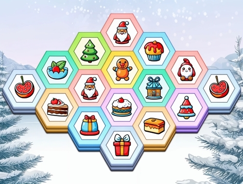 Spiel Feiertags-Hex-Sortierung  Online