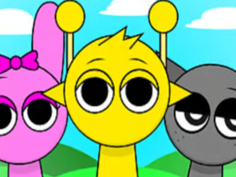 Spiel Sprunki Erkenne die 5 Unterschiede  Online