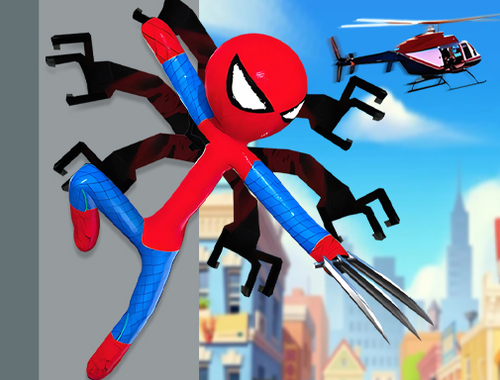 Spiel Spiderlox-Themenpark-Schlacht  Online
