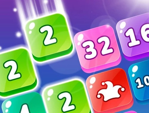 Spiel Quadrate zusammenführen  Online