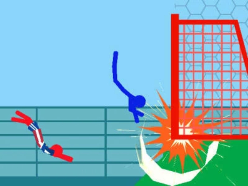 Spiel Ragdoll-Fußball: 2 Spieler  Online
